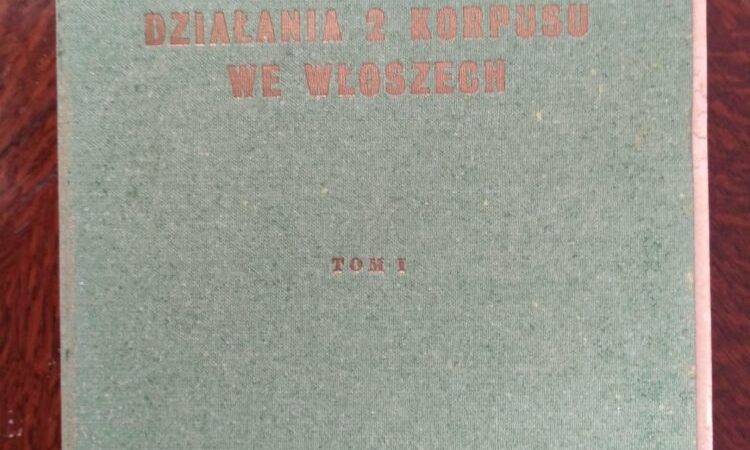 Działania 2 Korpusu we Włoszech, tom I, Stanisław Biegański