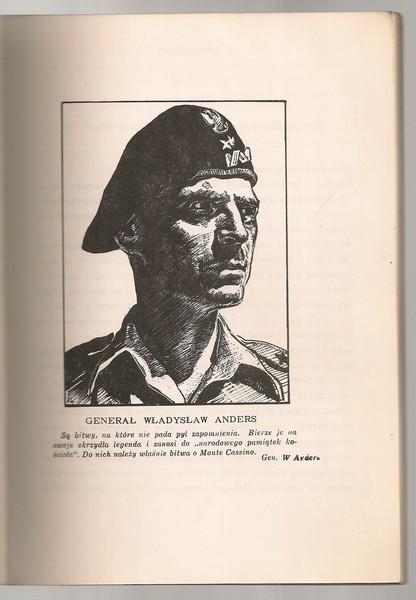 Monte Cassino - księga pamiątkowa wydana z okazji 25 rocznicy bitwy.