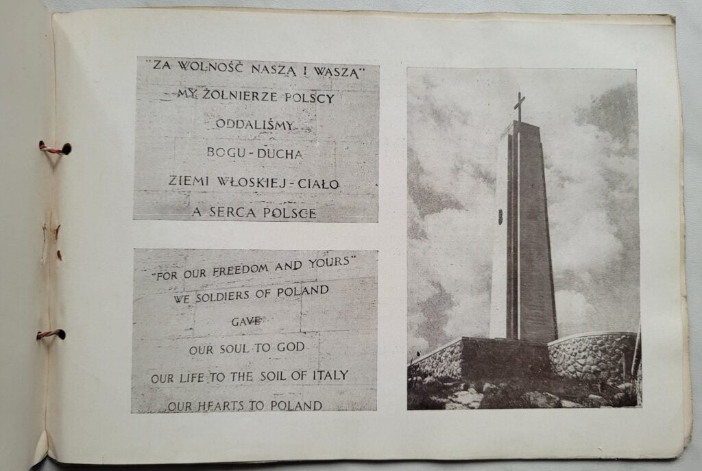 3 DSK w Italii, pomnik 3 DSK
