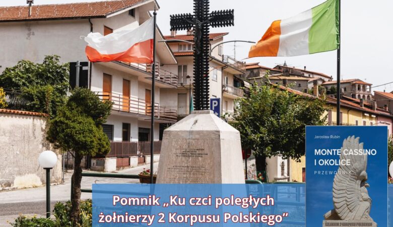 Acquafondata - Pomnik „Ku czci poległych żołnierzy 2 Korpusu Polskiego”