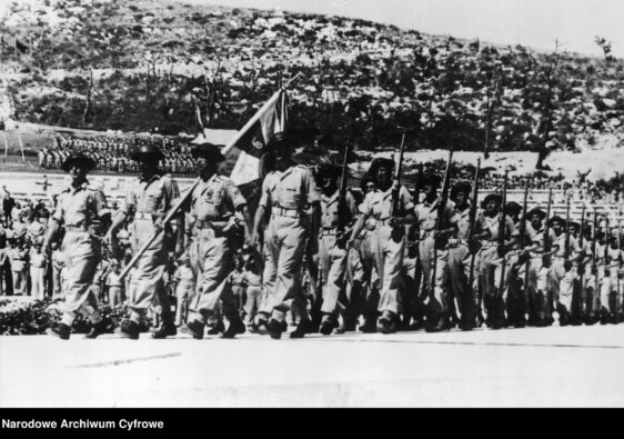 Poświęcenie cmentarza na Monte Cassino