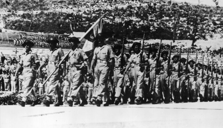 Poświęcenie cmentarza na Monte Cassino