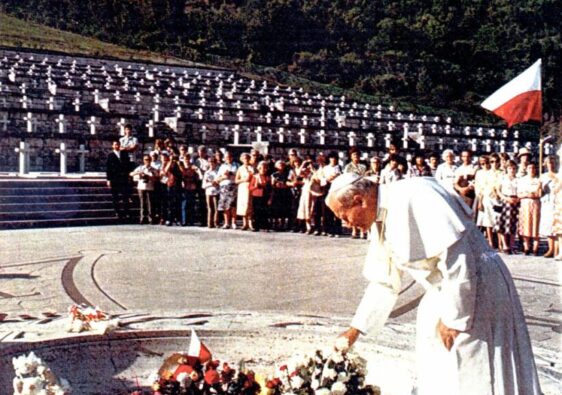 Jan Paweł II na Monte Cassino (1979)