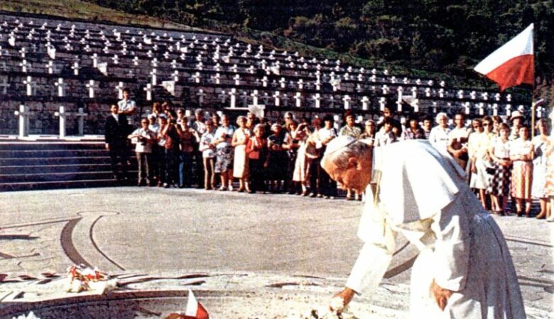 Jan Paweł II na Monte Cassino (1979)