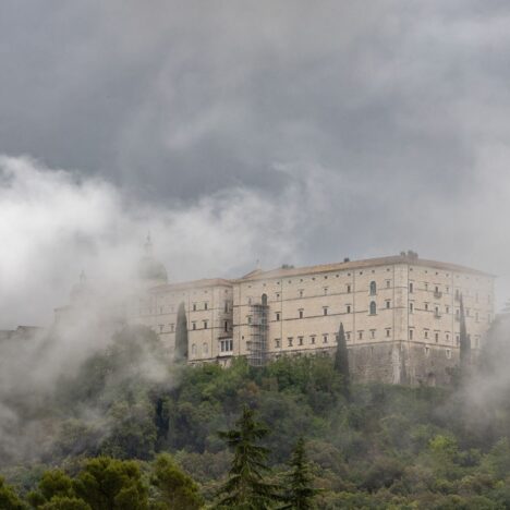 Jan Paweł II na Monte Cassino