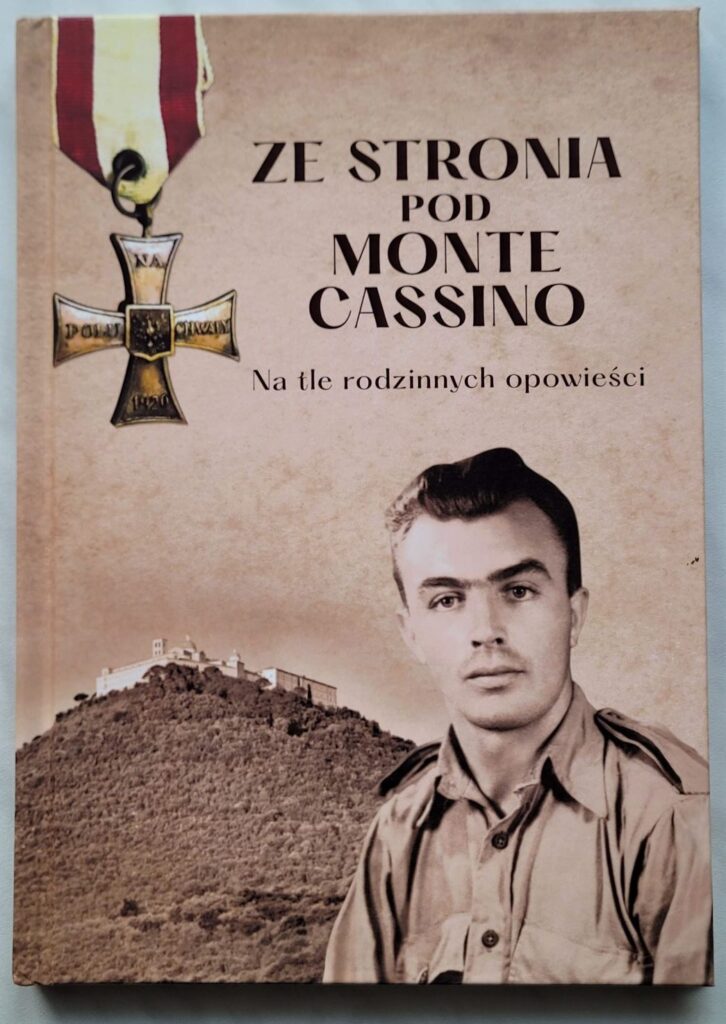 Książka "Ze Stronia pod Monte Cassino" - okładka