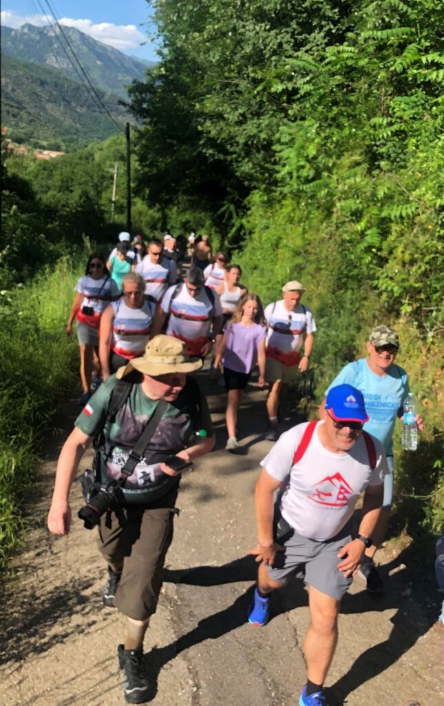 Monte Cassino i okolice - dojście do Drogi Polskich Saperów (maj 2024)