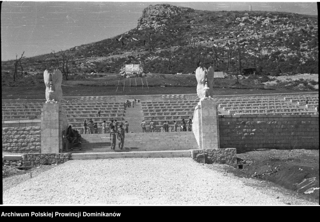 Poświęcenie cmentarza na Monte Cassino 1.09.1945