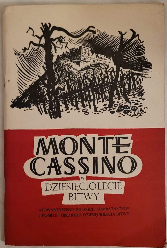 Broszura "Monte Cassino w dziesięciolecie bitwy"