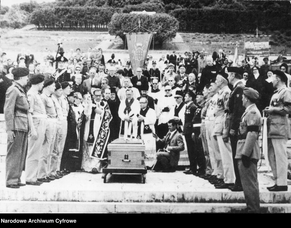 Pogrzeb gen. Władysława Andersa - 23.05.1970