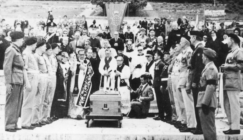 Pogrzeb gen. Władysława Andersa - 23.05.1970
