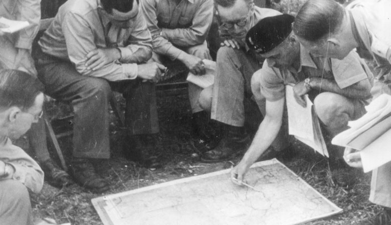 Odprawa oficerów 2 Korpusu Polskiego (maj 1944)
