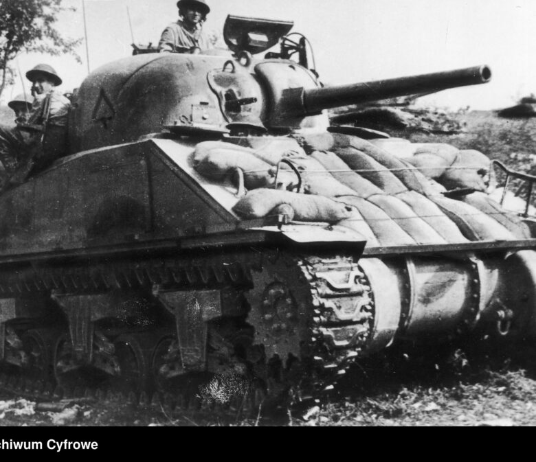 2 Brygada Pancerna - Czołg por. Budzianowskiego w Gardzieli (maj 1944)