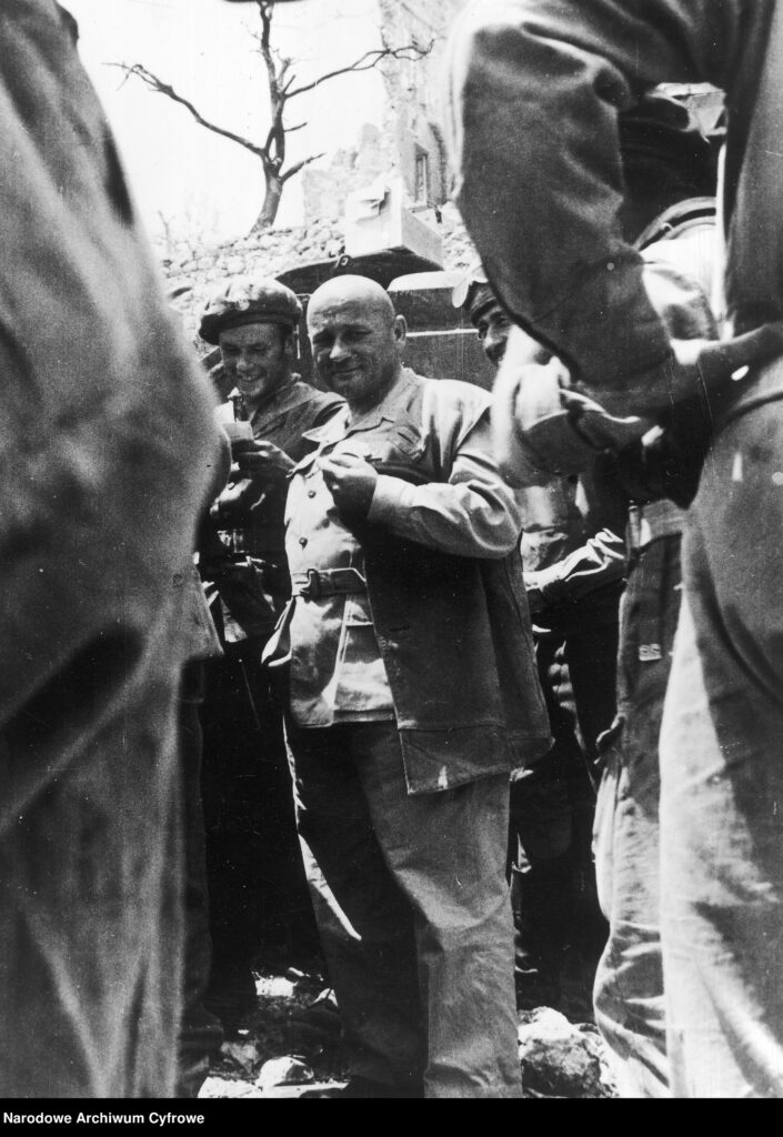 gen. Bronisław Rakowski, Piedimonte, maj 1944