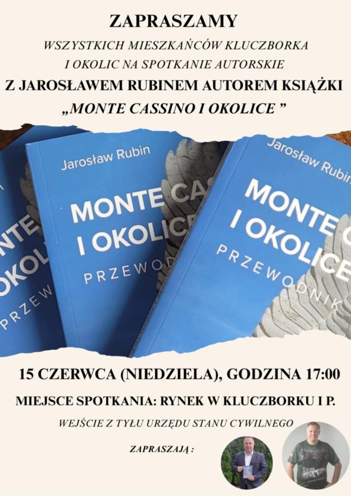 Spotkanie autorskie: Kluczbork 15.06 o 17:00