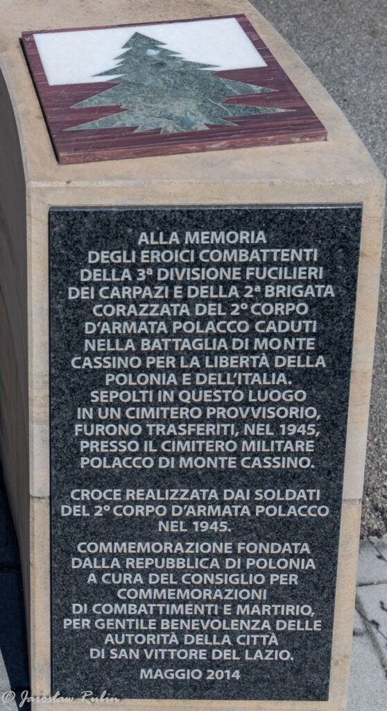 San Vittore del Lazio - fragment pomnika