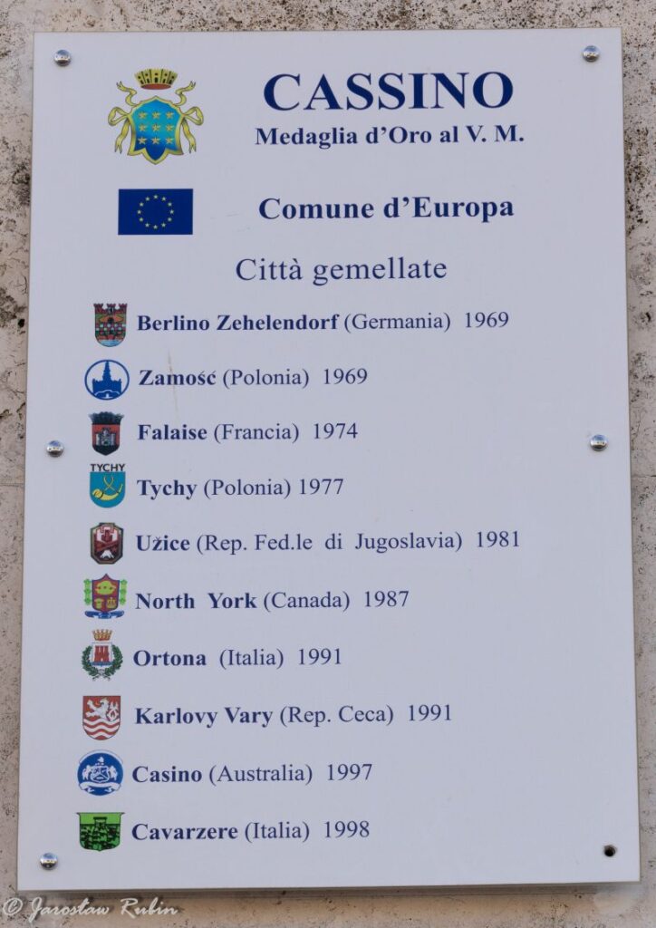 Miasta partnerskie Cassino 