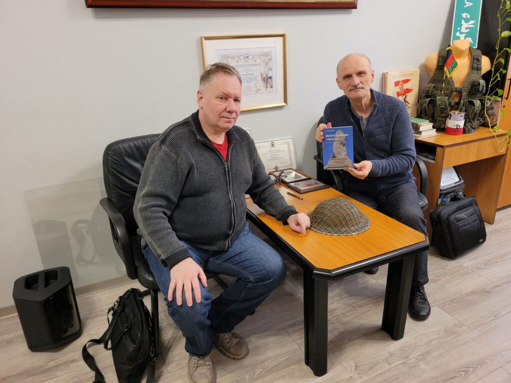 "Monte Cassino i okolice" Spotkanie z p. Andrzejem Korusem