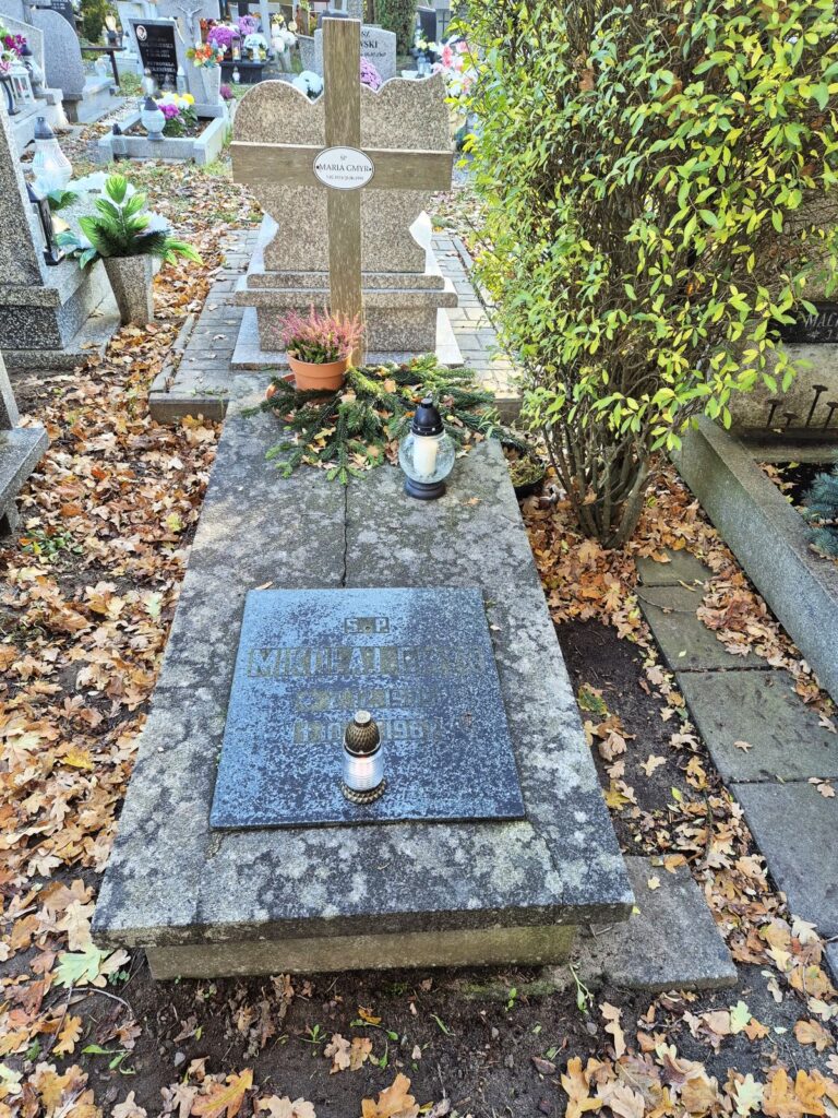 Mikołaj Gmyr - nagrobek, Wrocław Osobowice