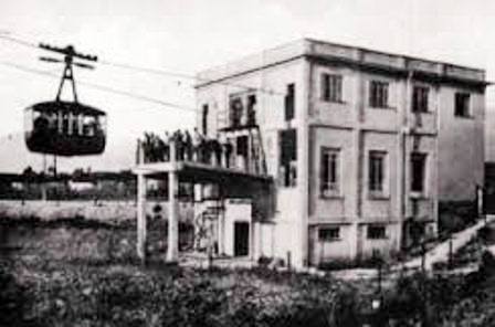 Cassino, nieistniejąca dolna stacja kolejki linowej