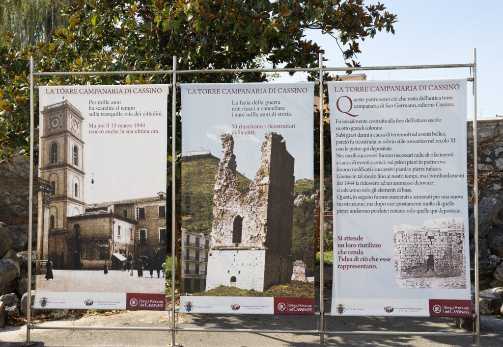 Cassino, zdjęcia dzwonnicy