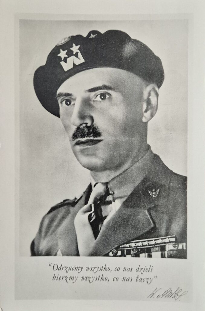 Generał Władysław Anders - dowódca 2 Korpusu Polskiego