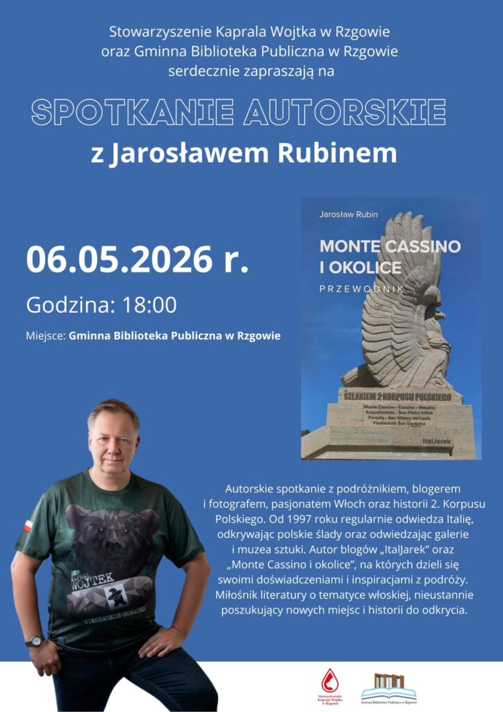 Spotkanie autorskie Rzgów