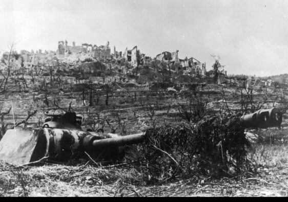 Widok Piedimonte - maj 1944