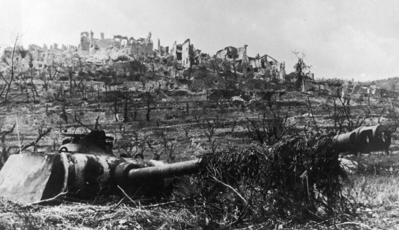 Widok Piedimonte - maj 1944
