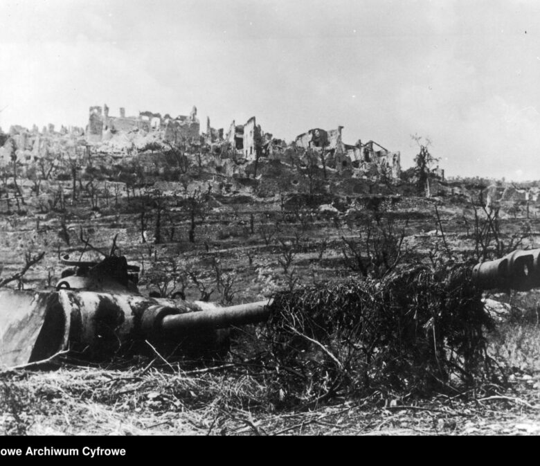 Widok Piedimonte - maj 1944