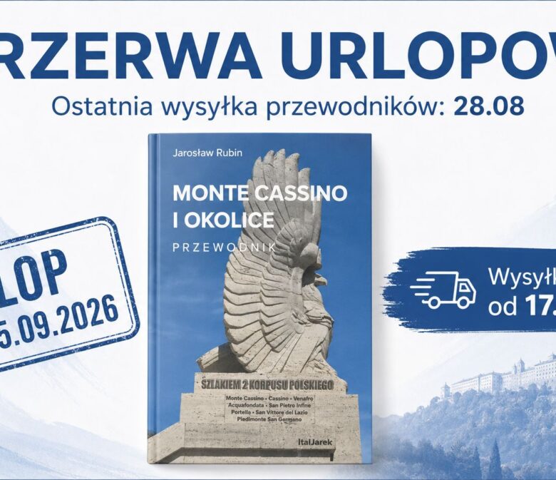 Przerwa urlopowa - wysyłka przewodnika od 17 września