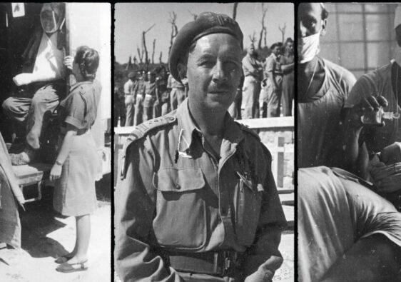 Płk dr Marian Dietrich – szef Służby Zdrowia 2 Korpusu Polskiego. Fotografie z archiwum Tadeusza Szumańskiego, NAC