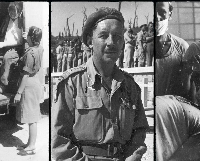 Płk dr Marian Dietrich – szef Służby Zdrowia 2 Korpusu Polskiego. Fotografie z archiwum Tadeusza Szumańskiego, NAC