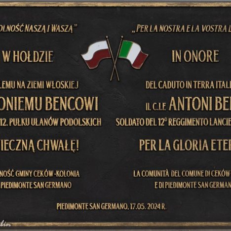 Polski Cmentarz Wojenny na Monte Cassino. Smutny widok przy drodze do nekropolii