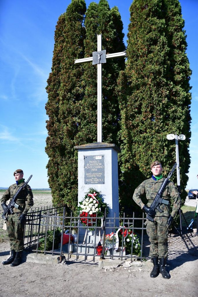 Upamiętnienie Piotra Harcaja.